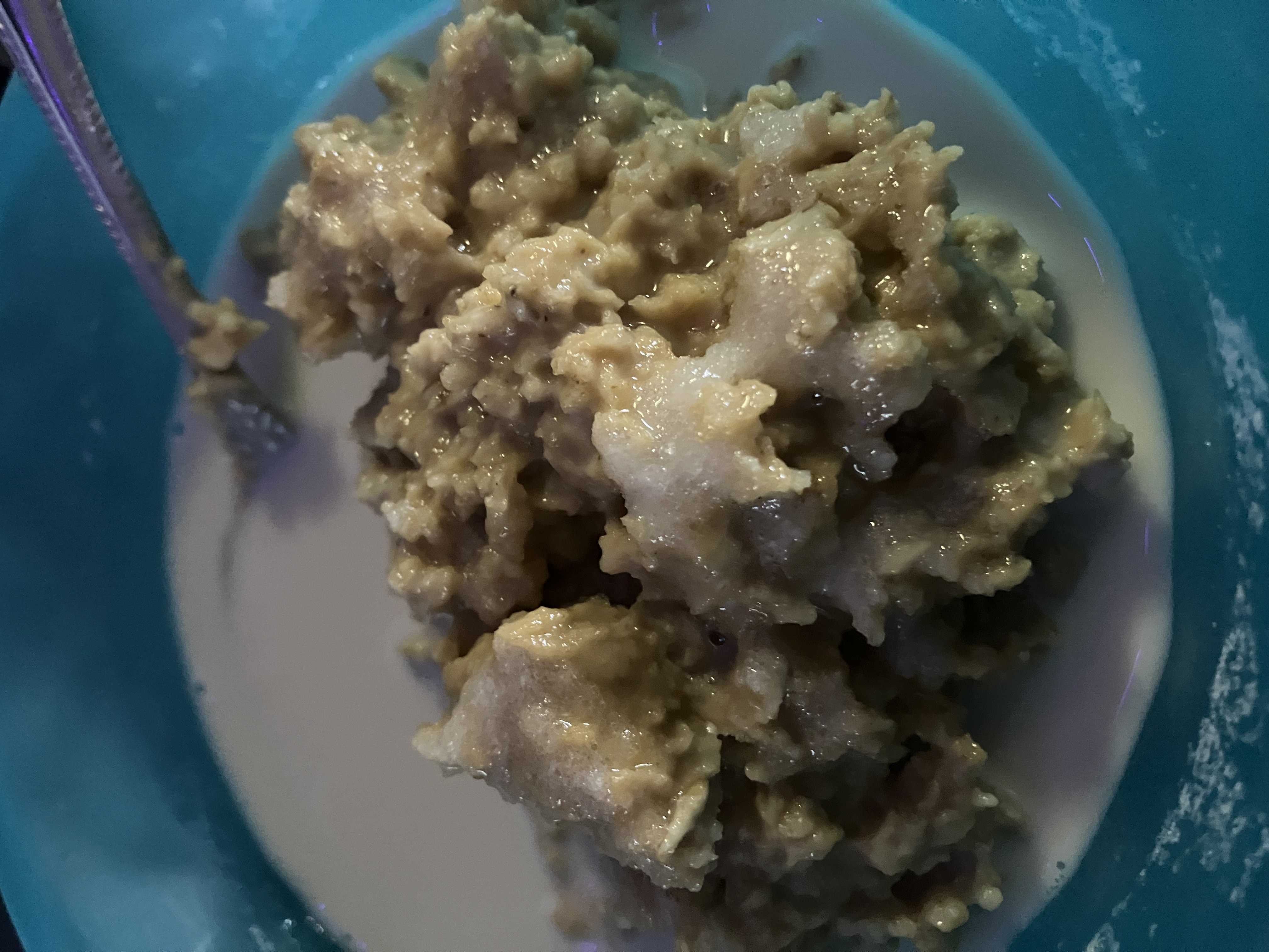 Oatmeal with egg